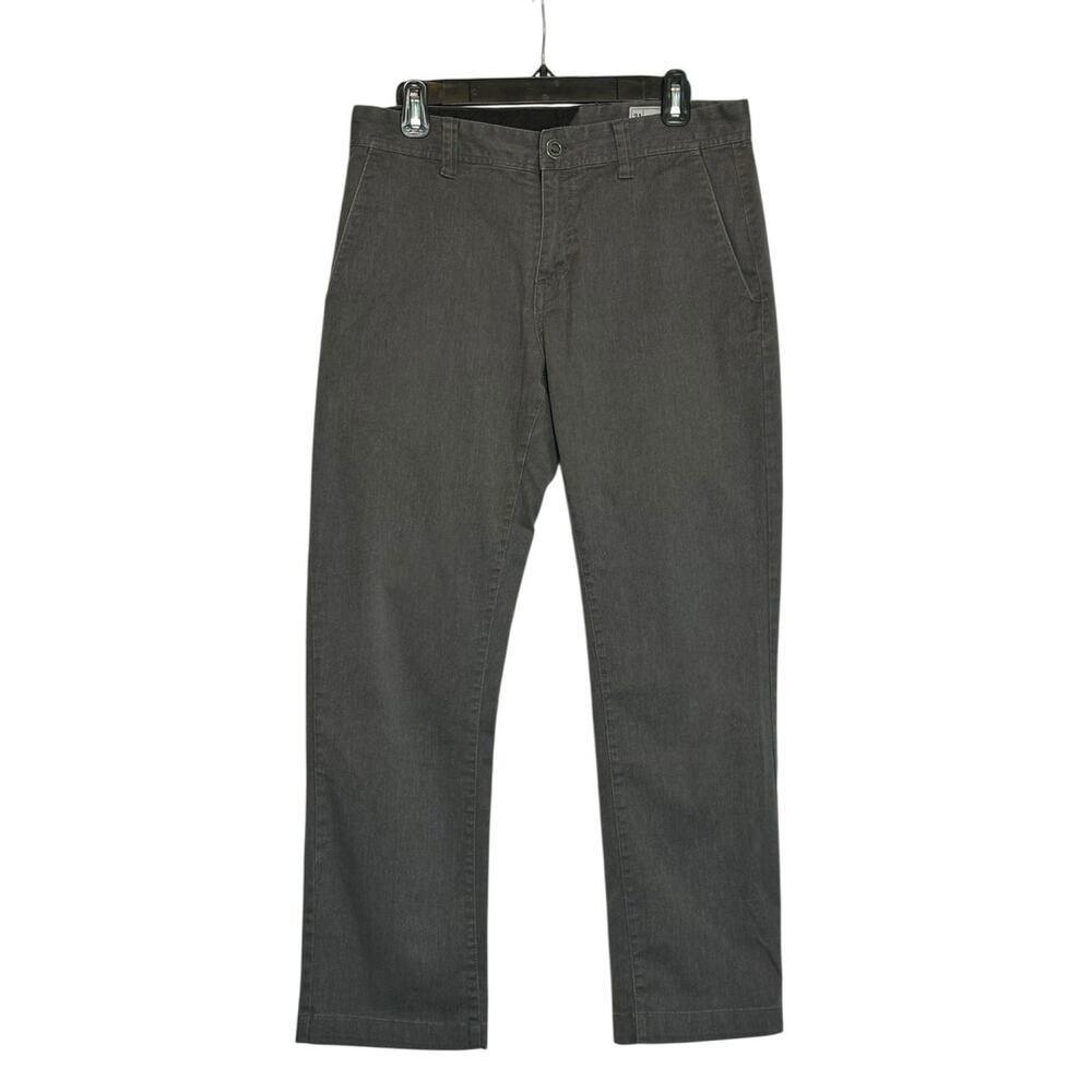 Volcom gray straight legs pants size 31